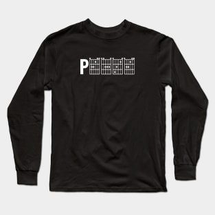 PEACE Tabs Long Sleeve T-Shirt